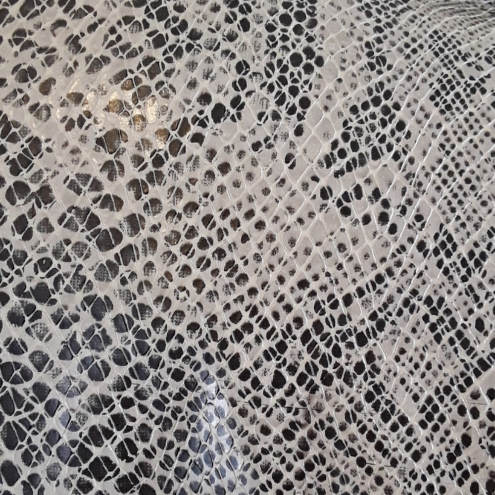 Venezia 18 Texture Python Snake 90s Jacket Pvc New - image 5